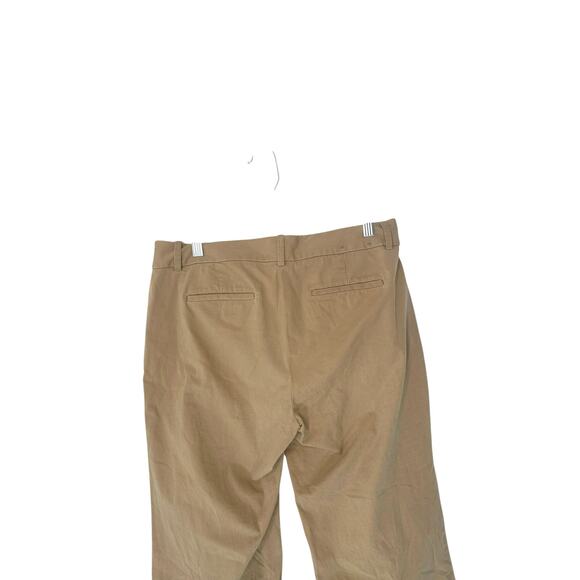 J.Crew Addison Chino Pant British Khaki Office‎ Work Career Straight Leg Size 8 - Picture 7 of 12